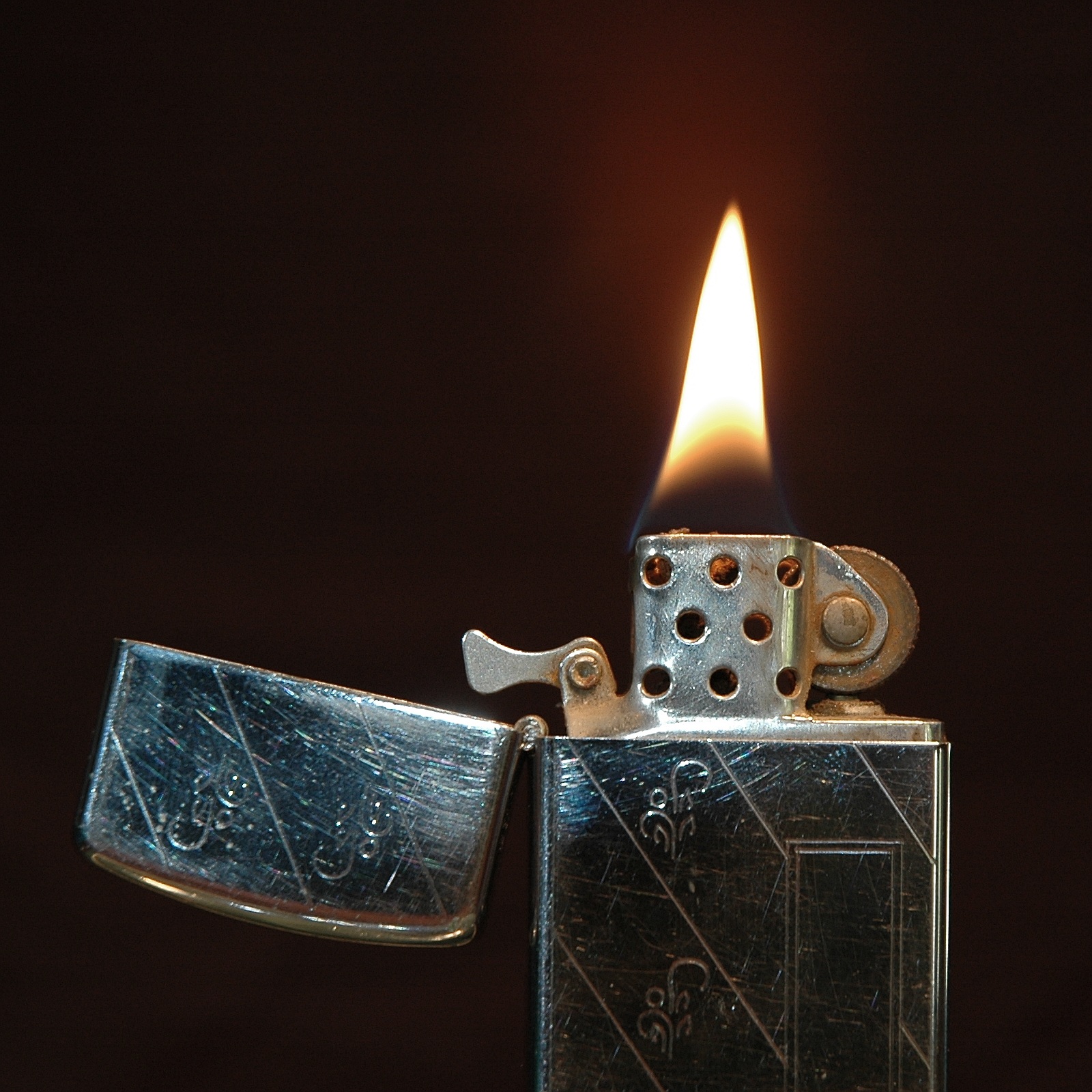 Zippo lighter — made in Bradford, Pennsylvania since 1932